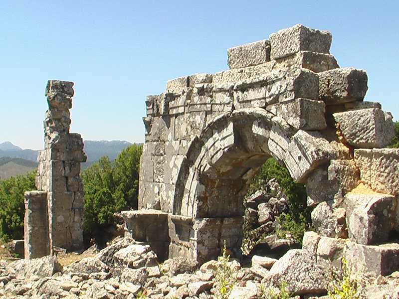 kremna antik kenti Tur