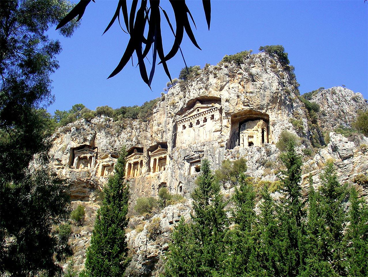 Kaunos Kral Mezarları (Dalyan Kral Mezarları) Tur