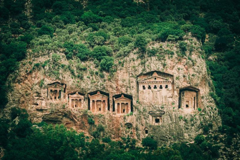 Kaunos Kral Mezarları (Dalyan Kral Mezarları) Tur