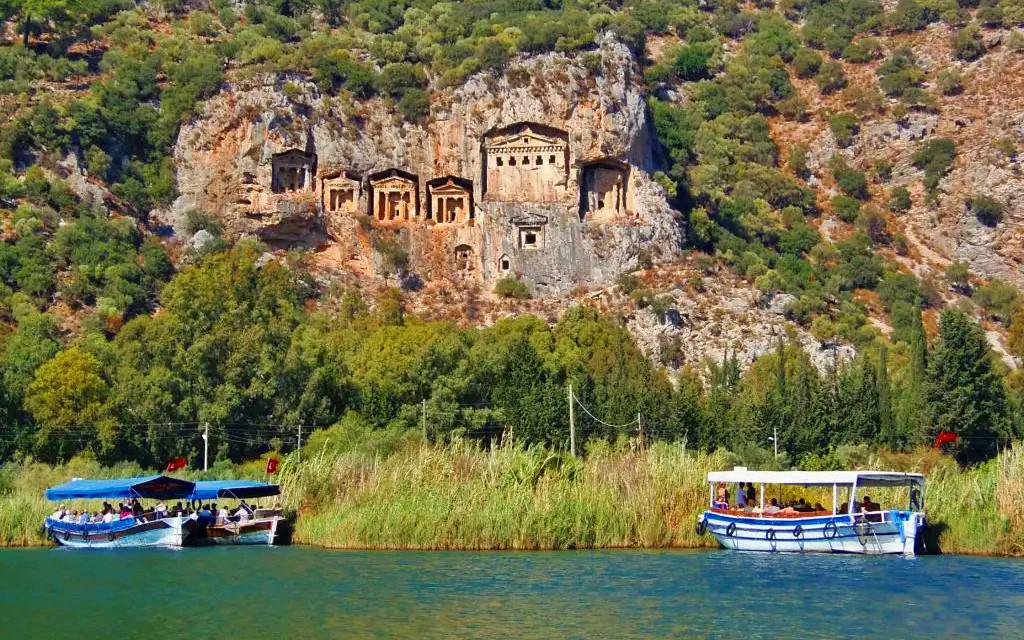 Kaunos Kral Mezarları (Dalyan Kral Mezarları) Tur